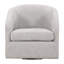 Fauteuil demi-tonneau pivotant de 28,5 po Elahni CAL117