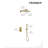 Crozet Pressure Balance Two-Function Shower System with 10-inch Rain Shower Head and Hand Shower (Valve Included)-86684777
