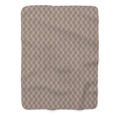 Couverture sherpa rose 1 pièce