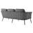 Modway Stance Outdoor Patio Aluminum Sofa-1727371712-1727371714