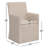 Silvia 20'' H Cotton Upholstered Armchair-2067746544