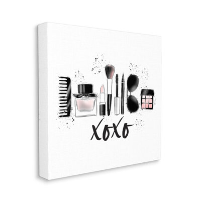 "Xoxo", art mural sur toile Glam, par Alison Petrie