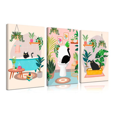 3 Piece Wrapped Canvas Print