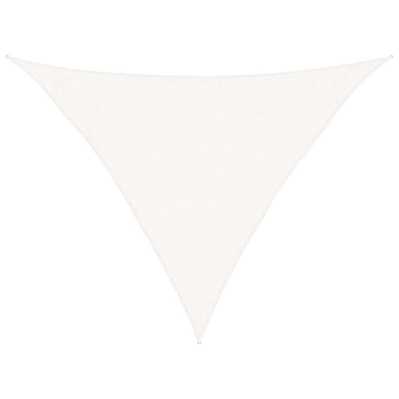 Austrinus 3.5m x 4.9m Triangular Shade Sail, White