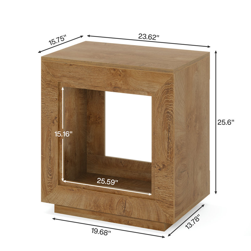 Table de bout Cledis, Bois