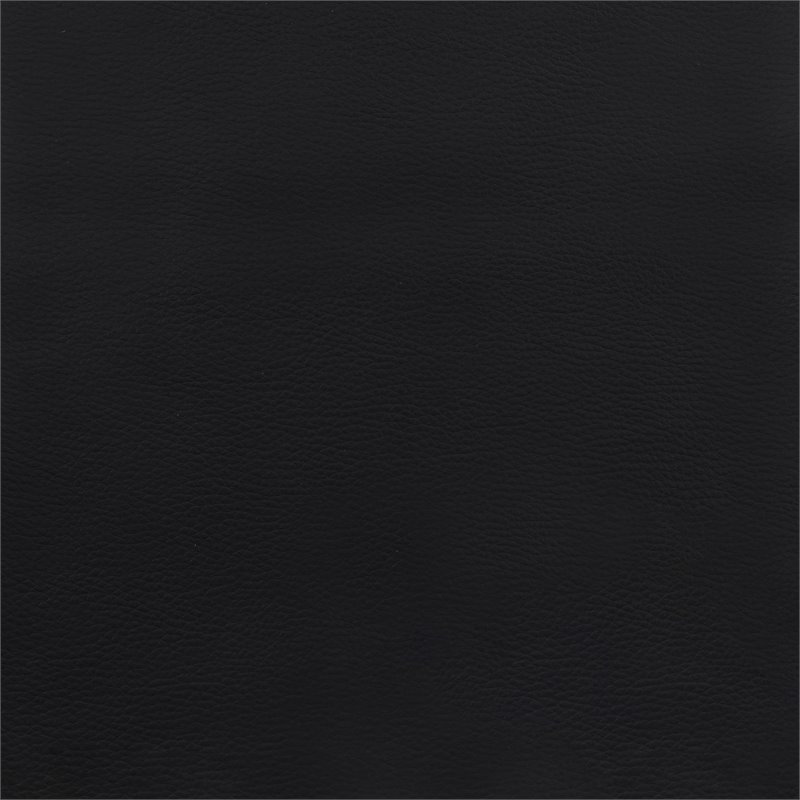 Ensemble de 4 fauteuils inclinables rembourrés avec 1 console en noir
