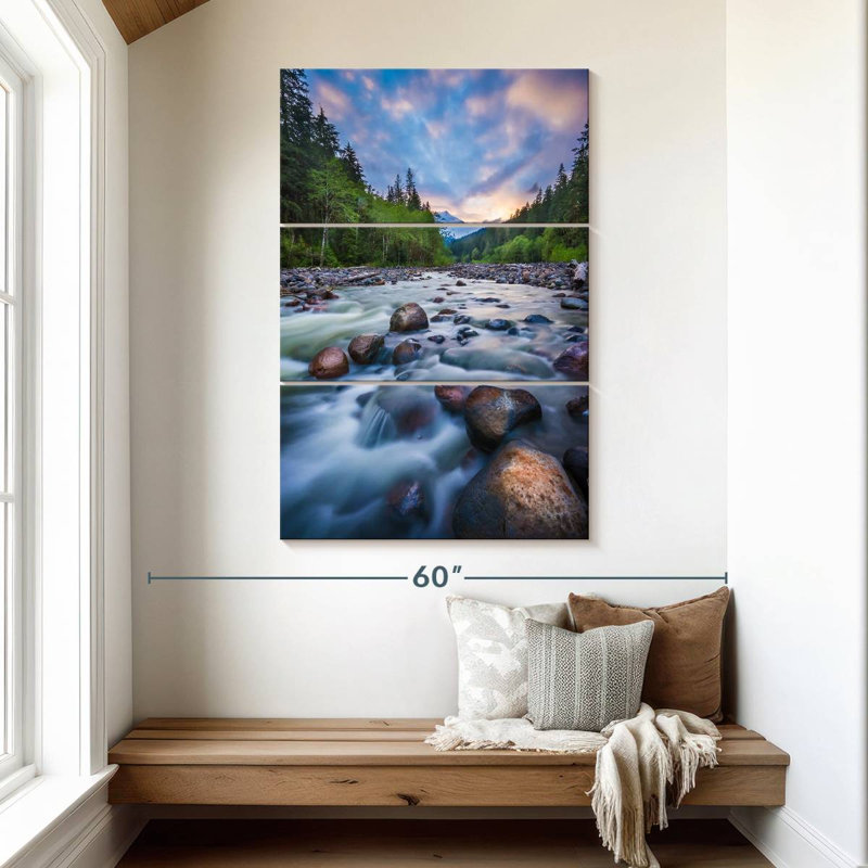 Alvord, Mont Baker River, H 65 po x l 42 po