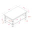 Ensemble de tables basses 3 pièces Devoise-101511639