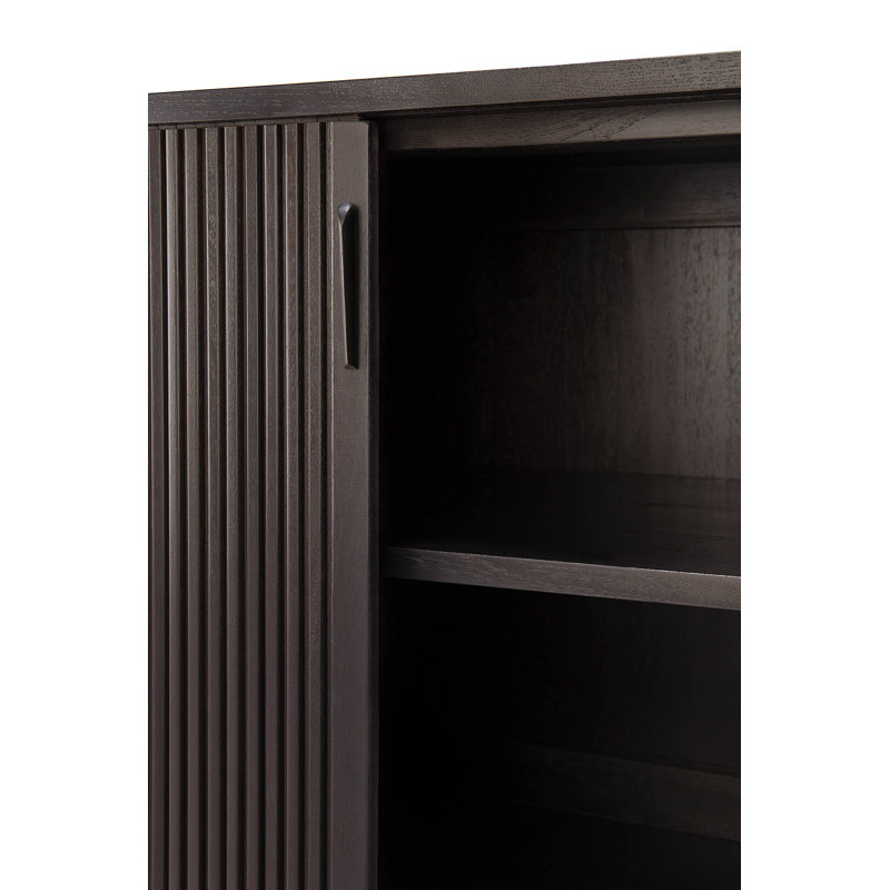 Roller Max 88.1'' W Solid Wood Sideboard, Brown