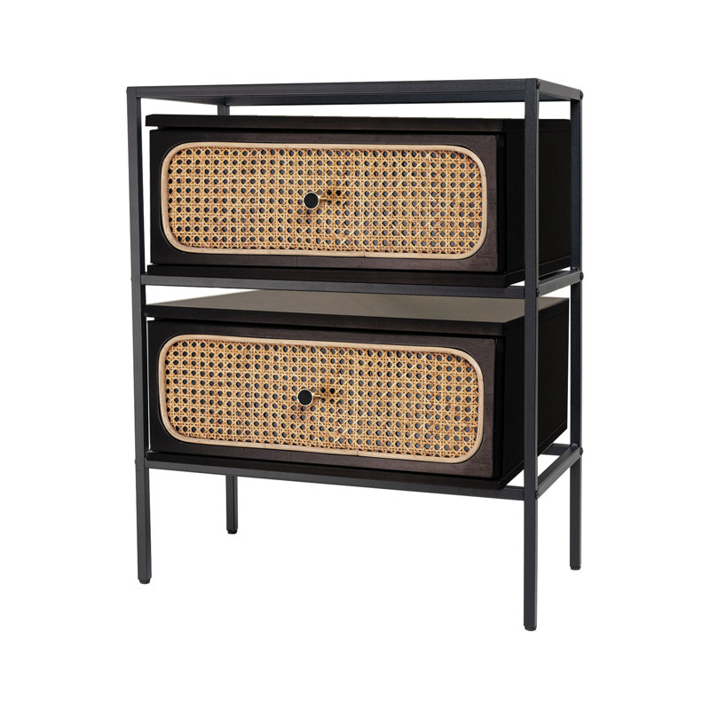 Cojo 58cm W Manufactured Wood Bedside Table
