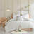 Brooklyn Cotton Jacquard Comforter Set with Euro Shams and Throw Pillows-896363537-896363540