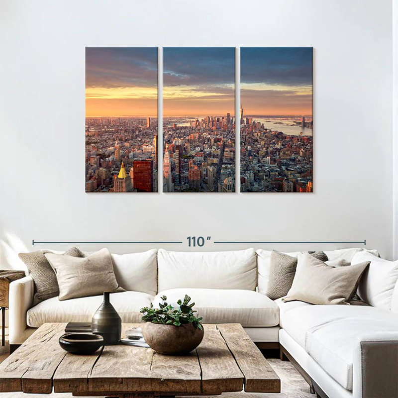 Sireci Manhattan NYC, 48" H x 74" W