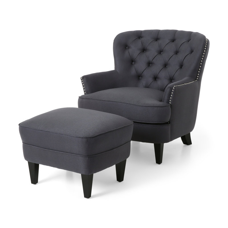 CHAISE CLUB + OTTOMAN
