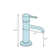 Single-Hole Single-handle Bathroom Faucet with Drain Assembly