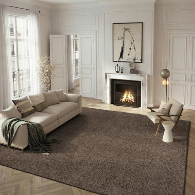 Tapis taupe Lodoga