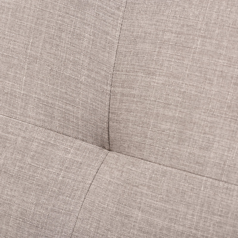 Upholstered Accent Chair with Footstool
