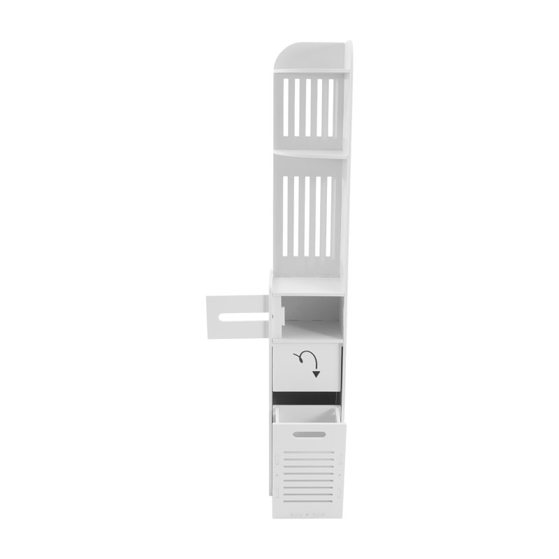 Plastic / Acrylic Freestanding Bathroom Cabinet