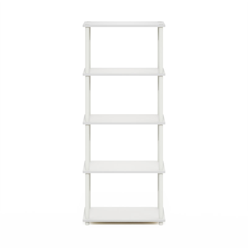 Heslin 23.58'' W Manufactured Wood Shelving Unit, White