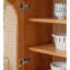 Buffet de rangement multifonctionnel en bois massif-1174554069