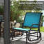 Ensemble de 2 balançoires avec tissu en filet respirant Outsunny-618655069