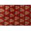 Tapis semi-antique rouille rouge