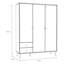 HARLLSON 3 Door Manufactured Wood Wardrobe-1013388915