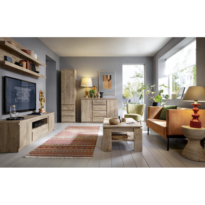 Canizales Display Cabinet, Oak