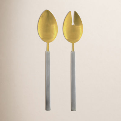 Hvar Stainless Steel Salad Servers