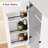 72" Pantry with Door Shelves