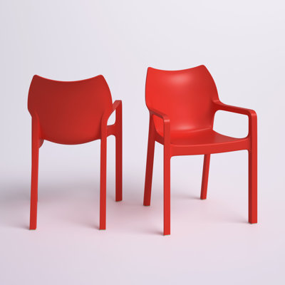 Adrian Stacking Patio Dining Armchair