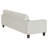 Evoke Greige Upholstered Tufted Sofa