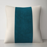 Kat Striped Cotton Blend Throw Pillow