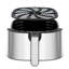 Chefman Turbofry Touch Digital Air Fryer, Stainless Steel, 5 Quart