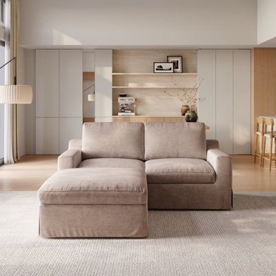 Castelli Upholstered 77.2 " Linen Sofa