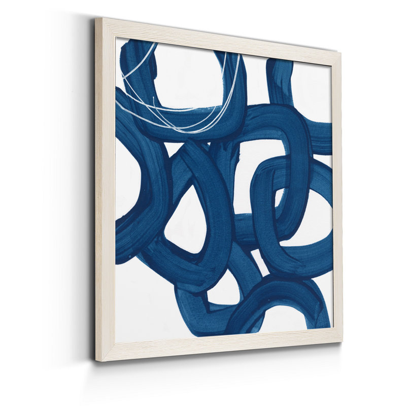 Spool VII-impression sur toile encadrée, H 27,5 po x l 27,5 po x P 1,5 po, Cadre blanc
