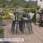 Ivy Bronx Bar Height Table Retangular Patio Dining Coffee Kitchen Breakfast Bistro Outdoor Pub Bar Table For Garden Balcony-185656466-185656477