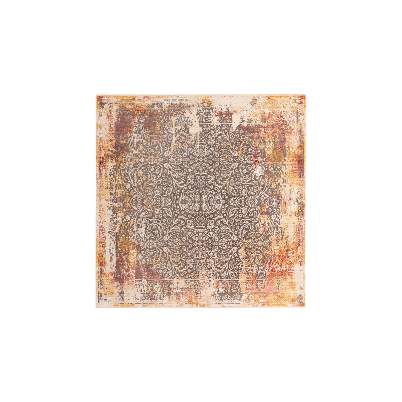 Oriental Indoor Rug, Square 7'10"