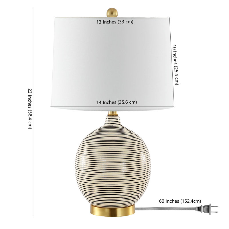 Ceramic USB Table Lamp