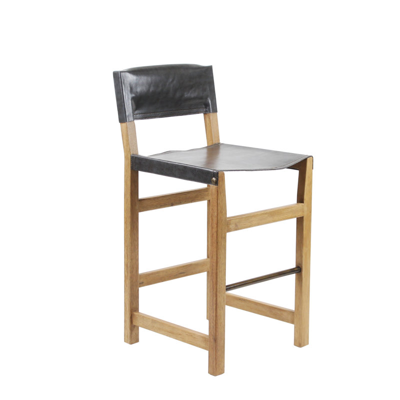 Tabouret de comptoir 25 po Annitta, Gris