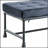 Brantley Upholstered Bench in Gray