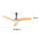 128cm Ceiling Fan with Light Kit