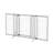 Free Standing Pet Gate-1964478824