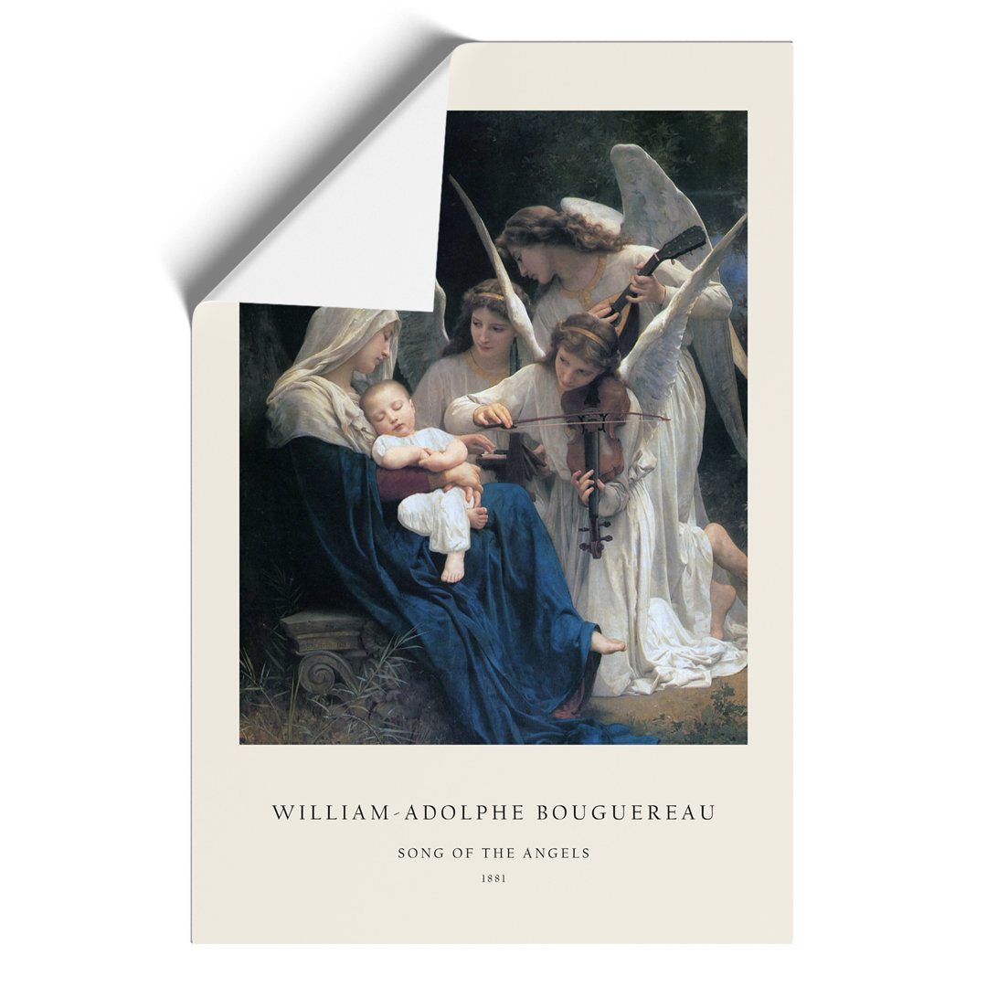 Song of the Angels Print by William Adolphe Bouguereau - Frameless Print