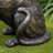 23.25''H MGO Bronze Leopard Statue