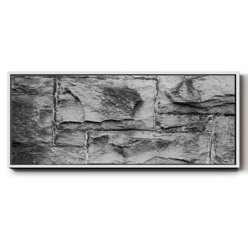 Found Textures VI- Framed Canvas