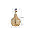 Glass Table Lamp Base - 22cm-49980107