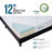 12'' Firm Gel Memory Foam Mattress-52446755