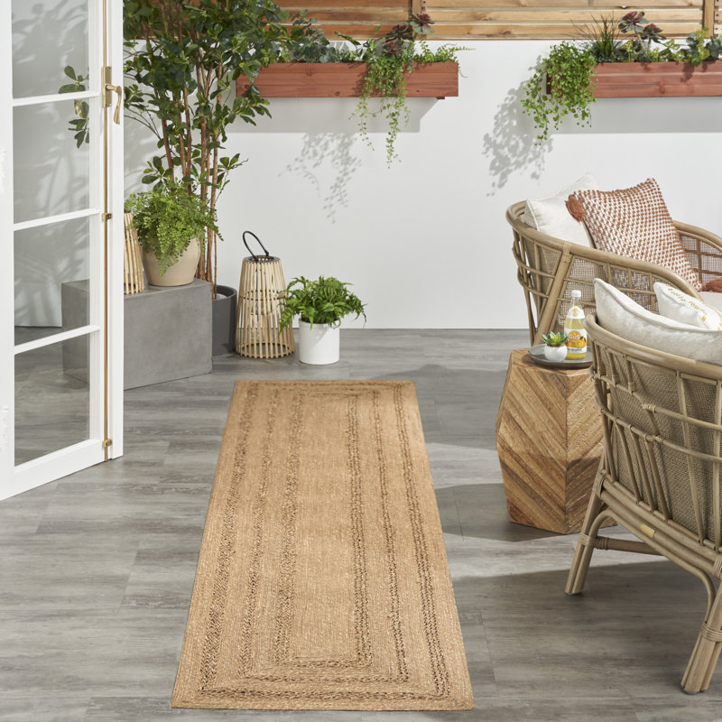 Tapis intérieur / extérieur Braddock, Tapis de couloir 2 pi 3 po x 12 pi