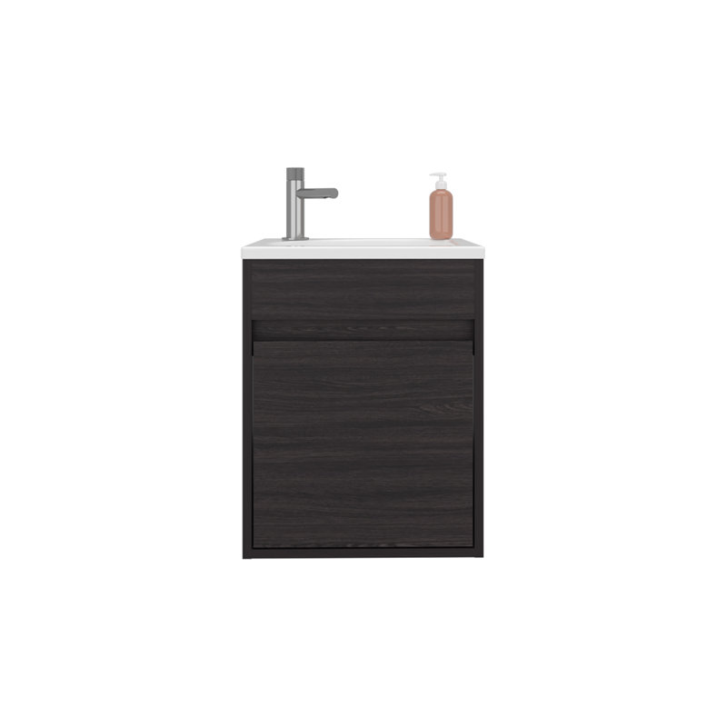 Évier de salle de bain Sutcliffe, Noir