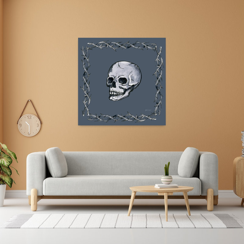 Art mural abstrait contemporain Enchantment, H 48 po x l 48 po